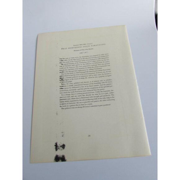 Vintage El Greco Print Don Fernando Nino De Guevara 52848 - Picture 4 of 5